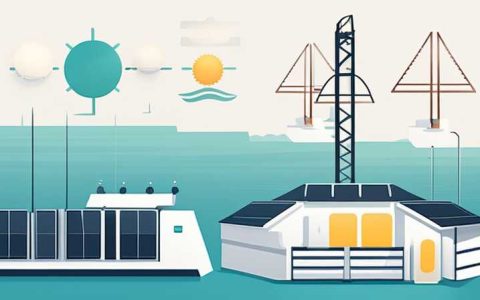 What are tidal solar power stations?