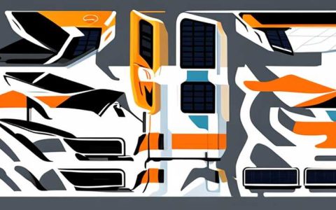 How many meters high is the solar RV