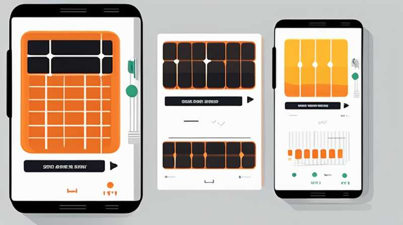 How to measure solar panel battery pack