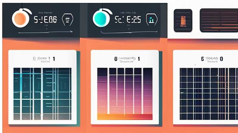 How to set the solar current time scale