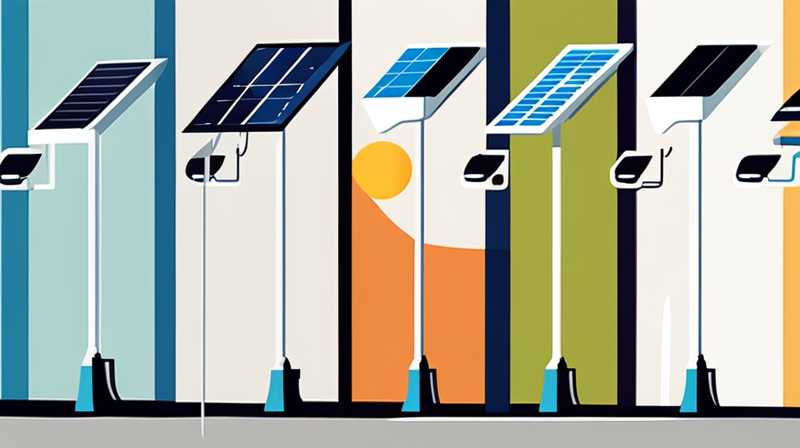 How much does it cost to produce solar street lights?