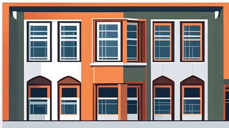 How to seal windows with wall mounted solar panels