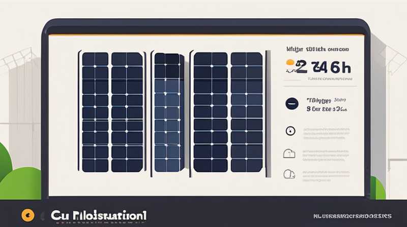 How much does it cost to install solar panels for 22 years?