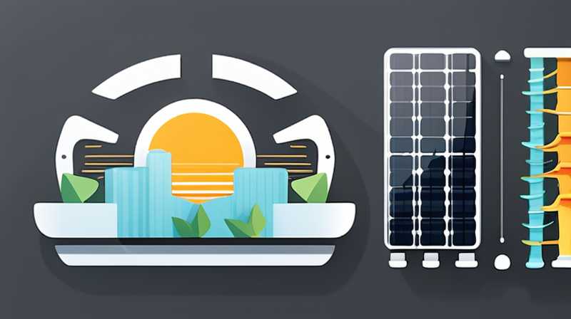 How to use blades to generate solar energy