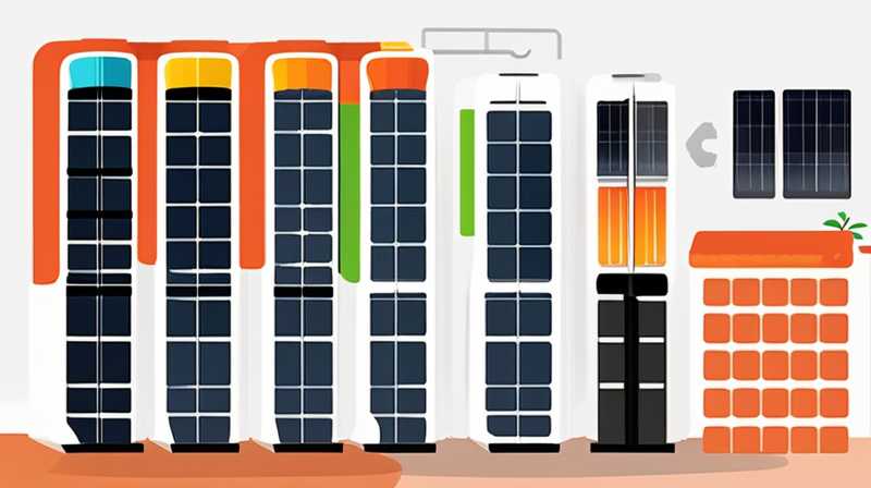 How many watts of electricity can solar energy store?