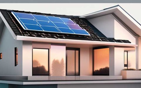 How to install solar energy on the glazed tile roof