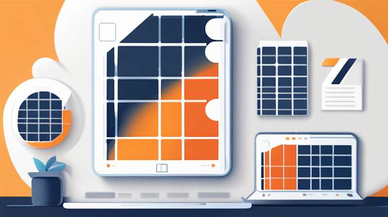 How to make a solar energy inquiry report