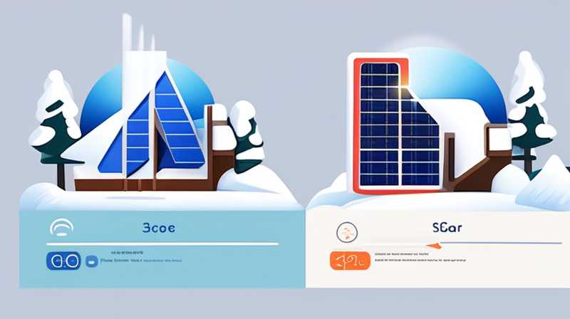 How many degrees is the solar heat preservation setting in winter