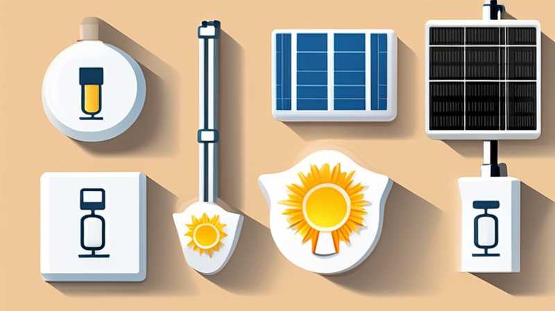 How to pack solar street lights