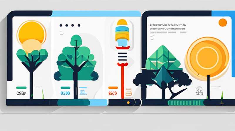 What are the solar powered lights?