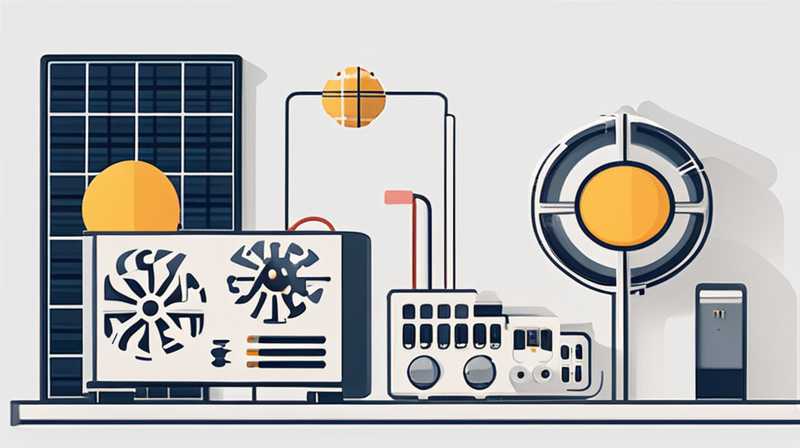How many watts does a solar power generator use?