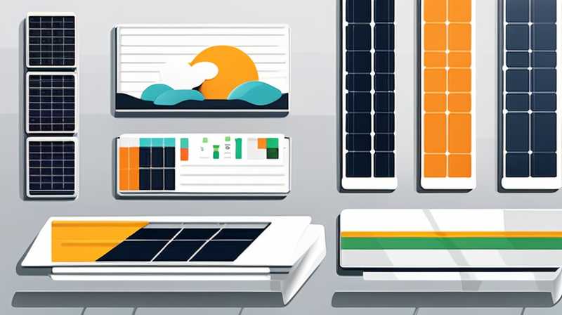 How to use thin film solar panels