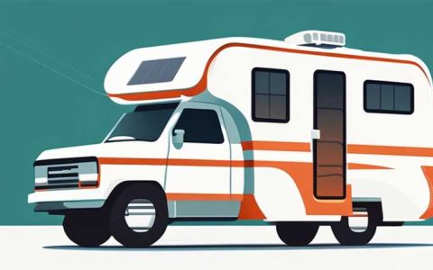How much solar energy can a short-axle RV install?