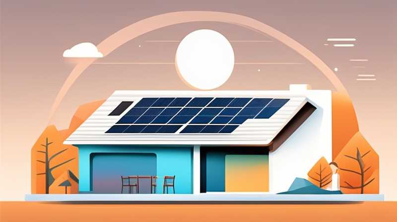 How to adjust solar energy in a new house