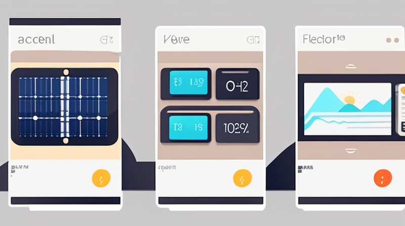 How much electricity does a solar display use per month