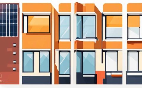 How to hang the solar panel in the house