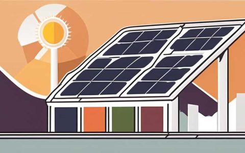 How to open the columnar solar panel