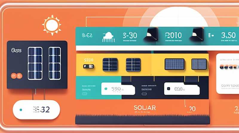 How much does a solar starter cost