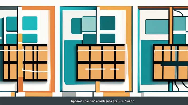 How to fix the wall-mounted solar panels