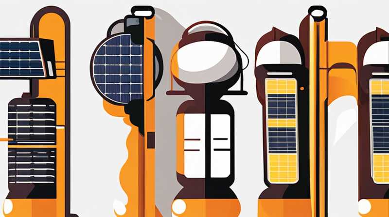 How to dismantle outdoor fixed solar lights