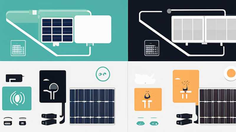 How much current does 200w solar power generate?