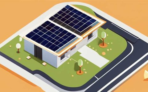 What is the schematic diagram of solar panels