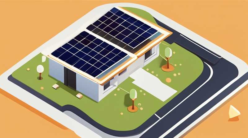 What is the schematic diagram of solar panels