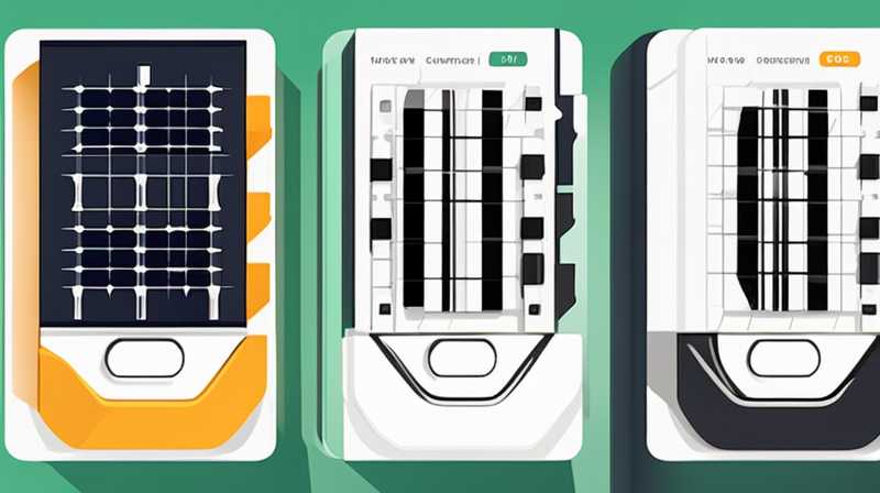 How to connect solar data cable