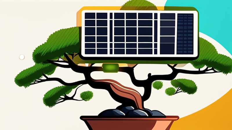 How to choose bonsai solar lights