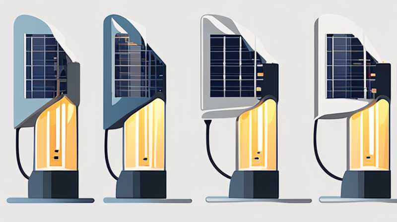 What is the appropriate voltage for solar lamps?