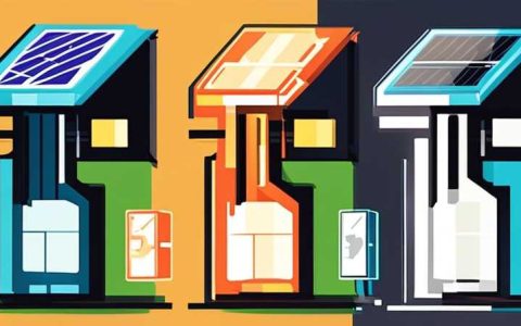 How much power does a three-head solar light have