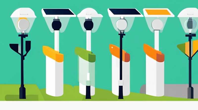 How many kilowatts does a solar street light have?