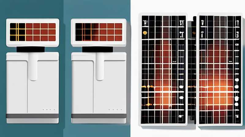 How to add liquid to wall mounted solar panels