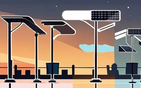 How to adjust the solar street light bracket