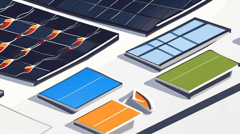 How to distinguish the directions of integrated solar panels