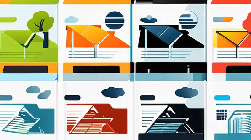 What energy storage is used for home solar energy