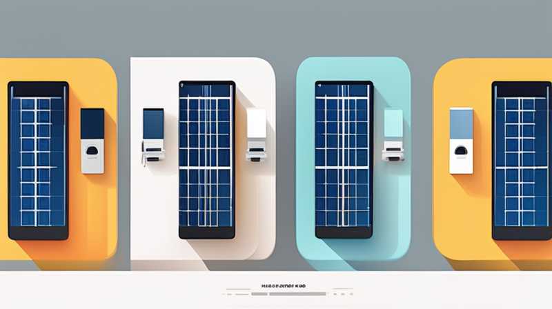 How to match lights to solar panels