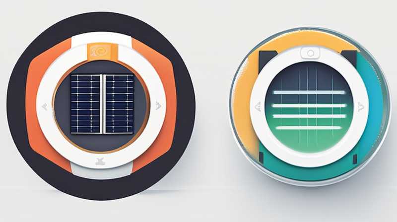 Which band does the solar cell operate in?