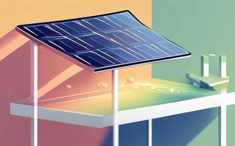 Where are outdoor solar cells located?