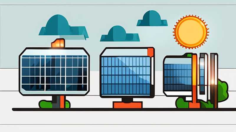 How much does a solar panel light cost per watt