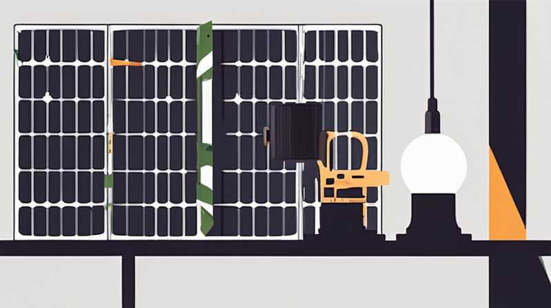 How to repair a solar lamp that lasts forever