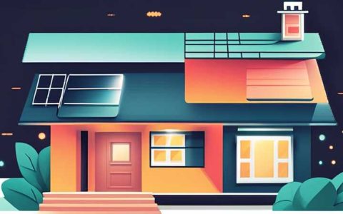 How to repair a house with solar energy on the roof