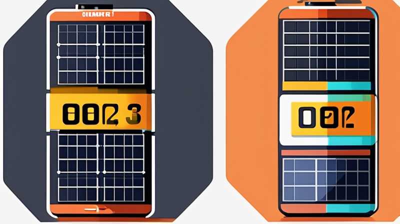 How many volts does a solar 12v battery fully charge?