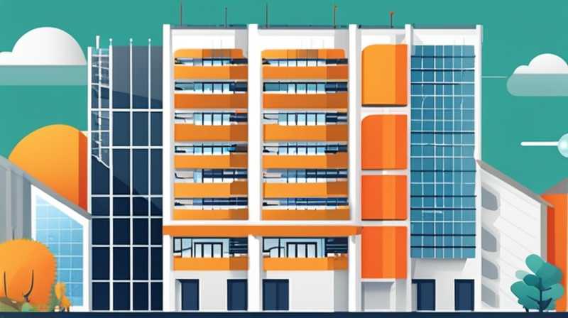 How to connect a new building to the solar energy grid