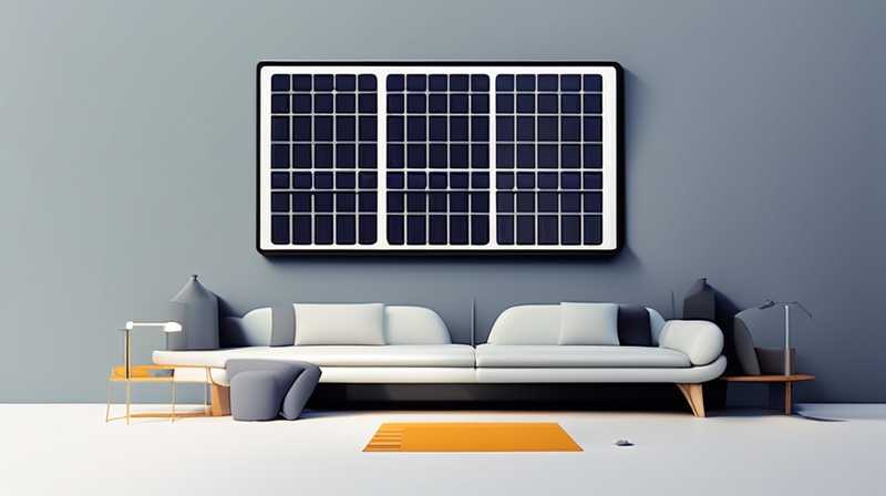 How to place the wall-mounted solar medium