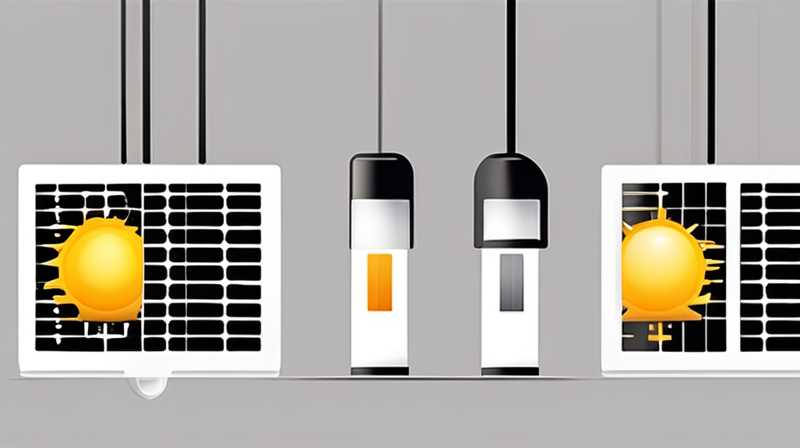 How long does it take for a solar light to shut down?