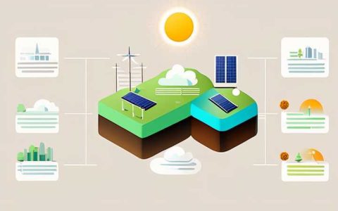 What is the solar energy transition process?