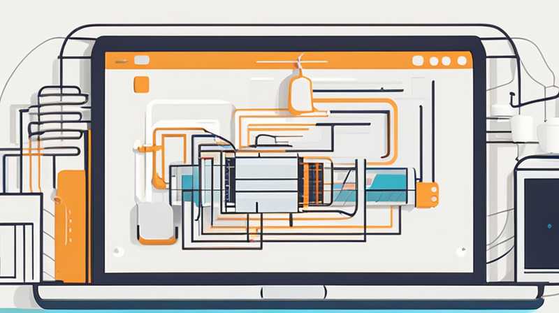 ¿Cuáles son los procedimientos de cableado para equipos de almacenamiento de energía?