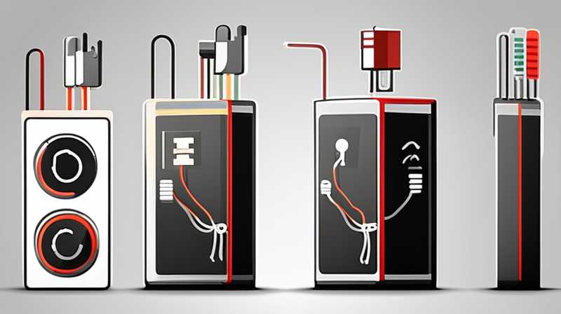 ¿Qué mazo de cables se utiliza para el suministro de energía del almacenamiento de energía?