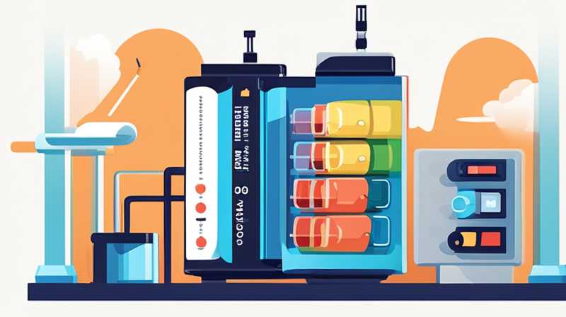 Cómo observar los parámetros de la batería de almacenamiento de energía